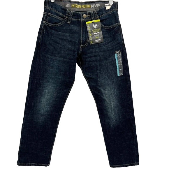 Lee Other - Lee Performance Series Extreme Motion MVP Boys Athletic Fit Denim Husky 12